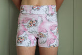 Pink Santa Bike Shorts