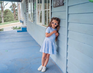 Baby Blue Bumblebee Dress